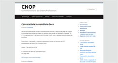 Desktop Screenshot of cnop.pt